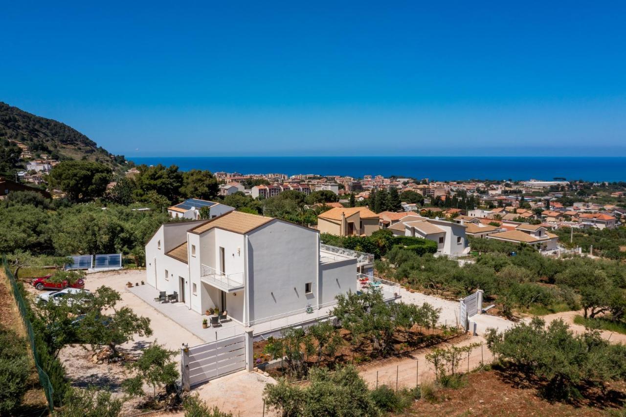Villa Maria Con Piscina E Vista Mare Castellammare del Golfo Luaran gambar