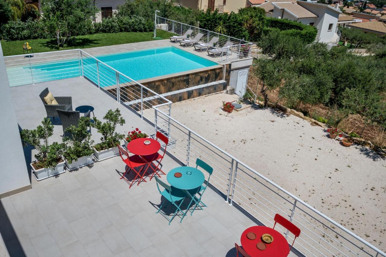 Villa Maria Con Piscina E Vista Mare Castellammare del Golfo Luaran gambar