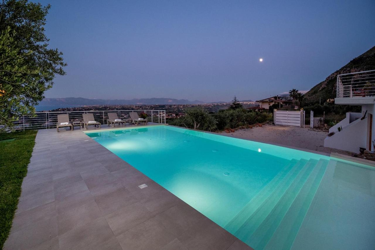 Villa Maria Con Piscina E Vista Mare Castellammare del Golfo Luaran gambar