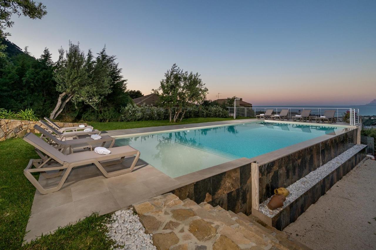 Villa Maria Con Piscina E Vista Mare Castellammare del Golfo Luaran gambar
