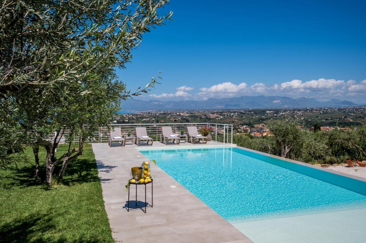 Villa Maria Con Piscina E Vista Mare Castellammare del Golfo Luaran gambar